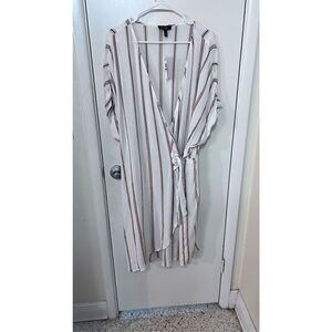 JESSICA SIMPSON WRAP DRESS GAUZE MATERIAL WOMENS SZ 3XL NEW P1-203